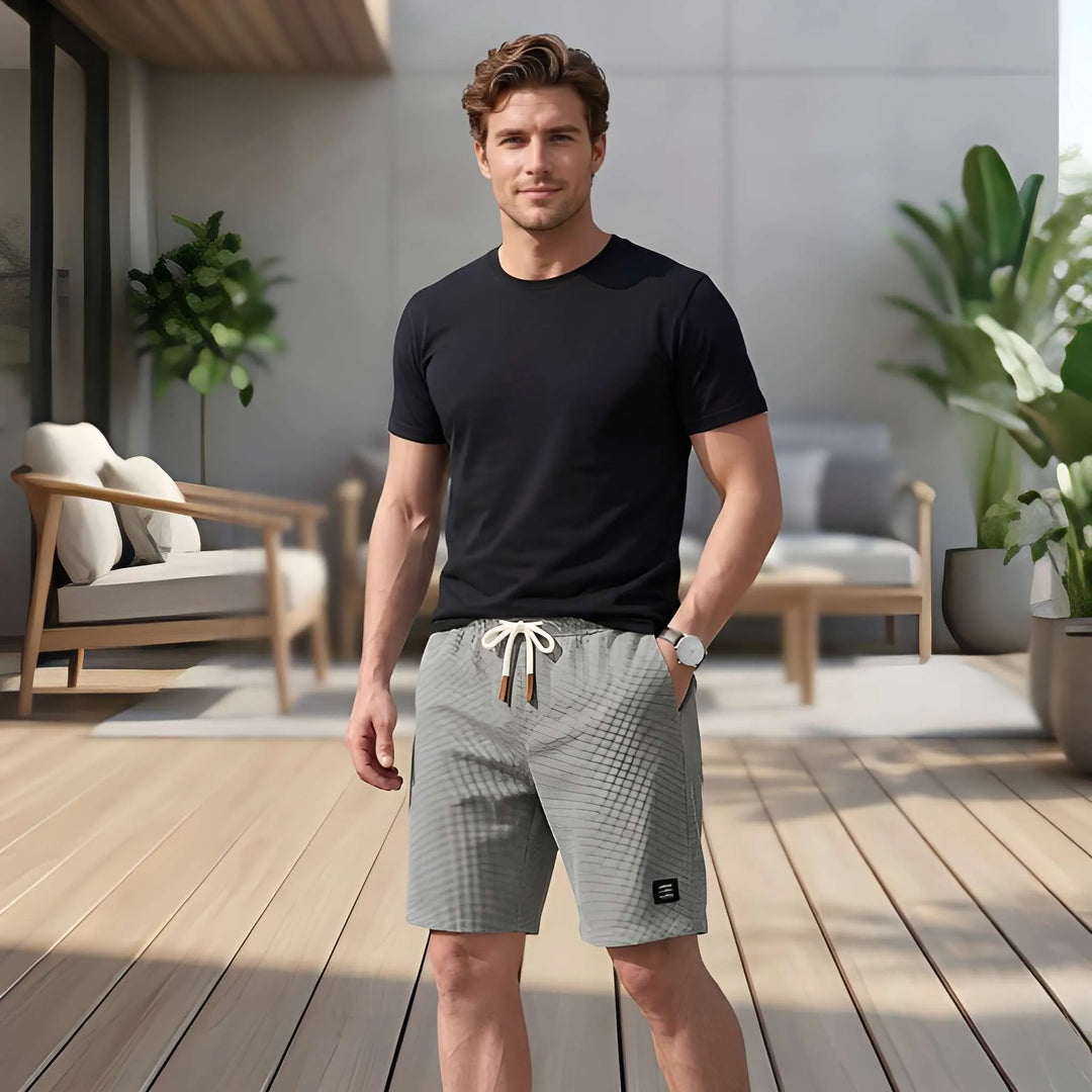 Herren Baggy Shorts mit Stretch