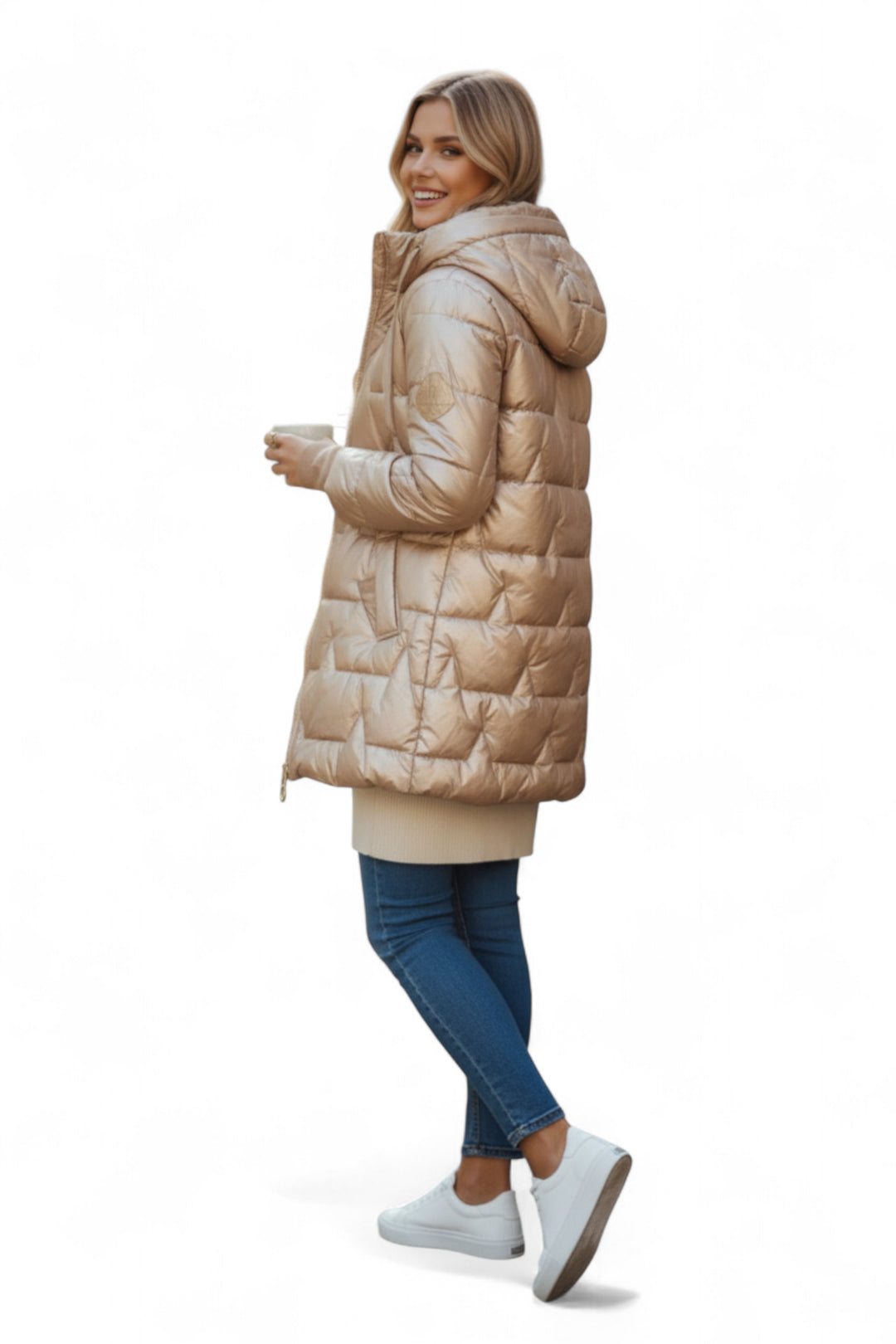 Damen Daunen Winterjacke | Warm