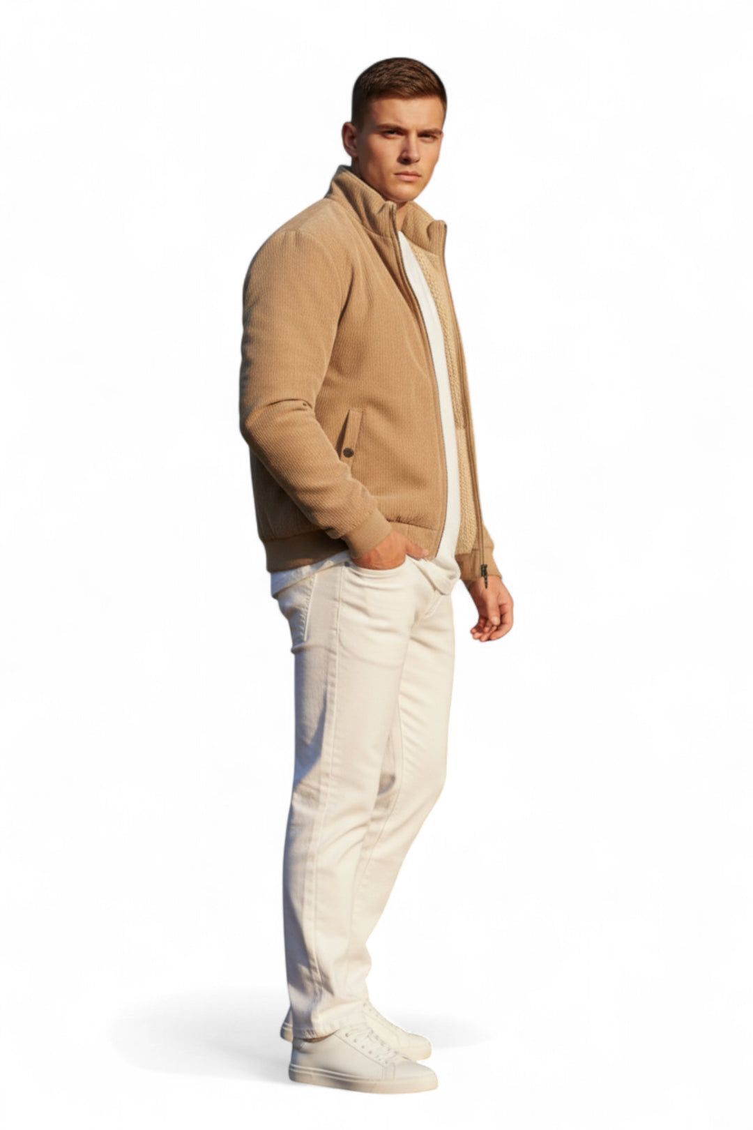 Herren Fleece Jacke | Warm