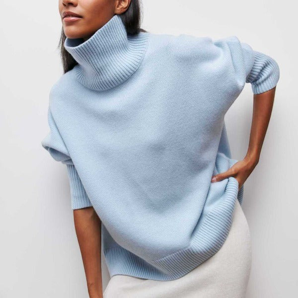 Damen Rollkragen Pullover | Warm
