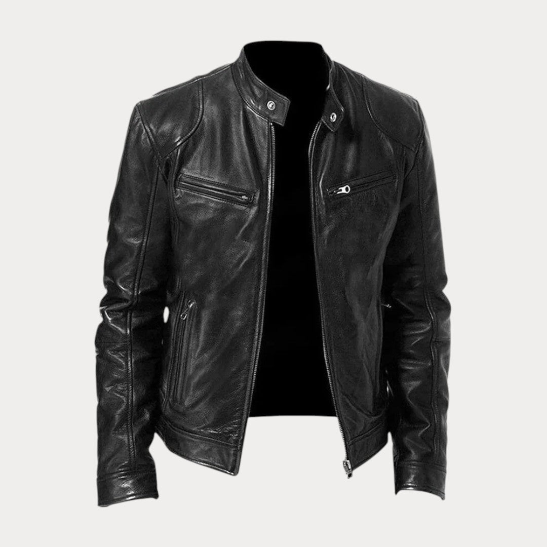Herren Leder Jacke | Kurz