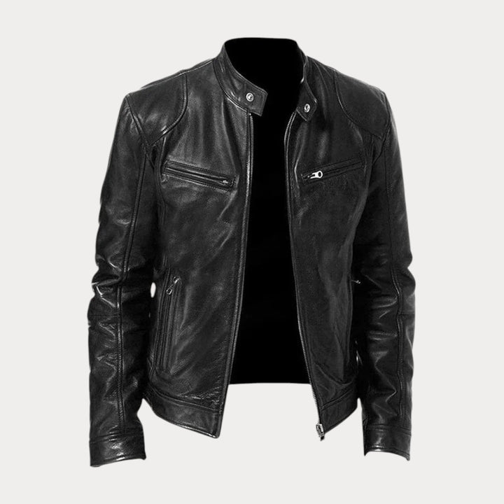Herren Leder Jacke | Kurz