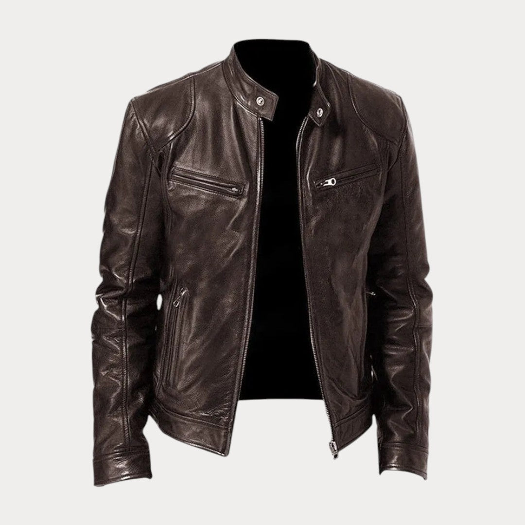 Herren Leder Jacke | Kurz