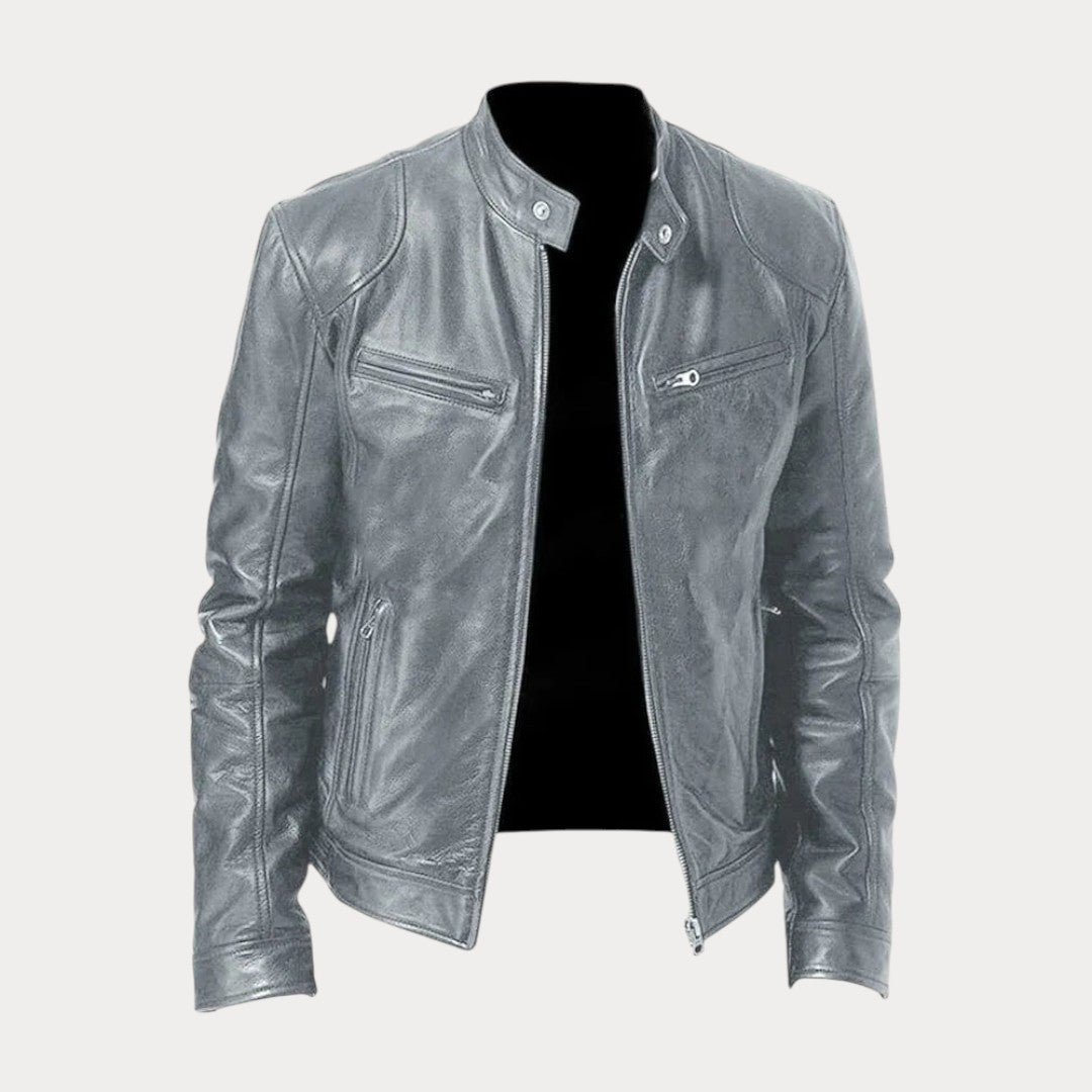 Herren Leder Jacke | Kurz
