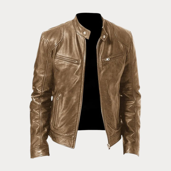 Herren Leder Jacke | Kurz