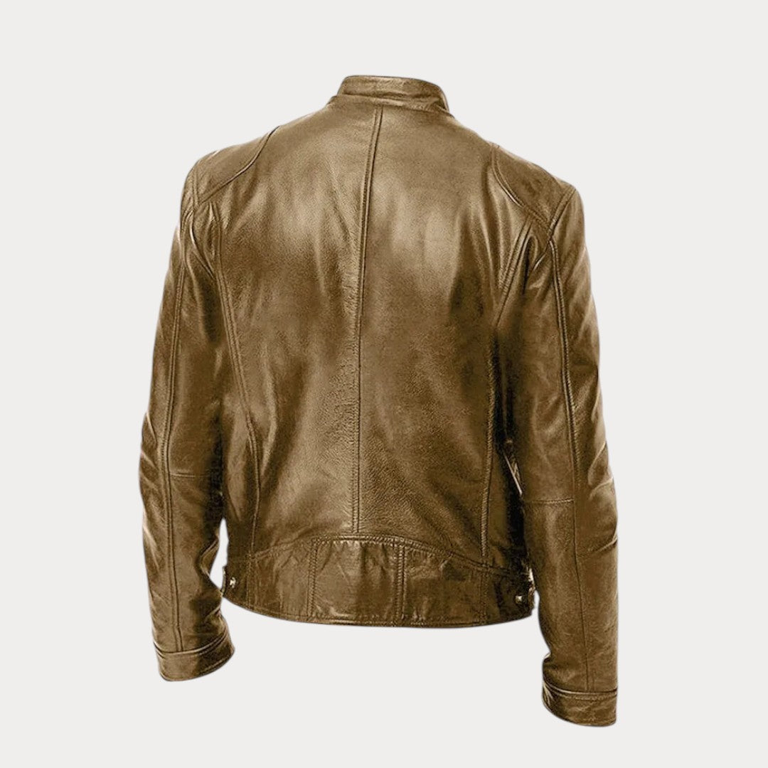 Herren Leder Jacke | Kurz