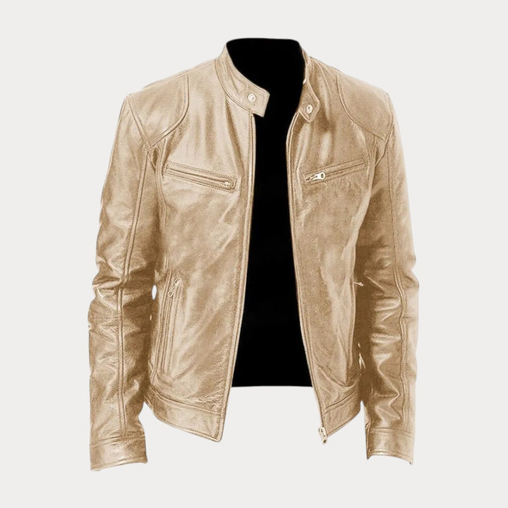 Herren Leder Jacke | Kurz
