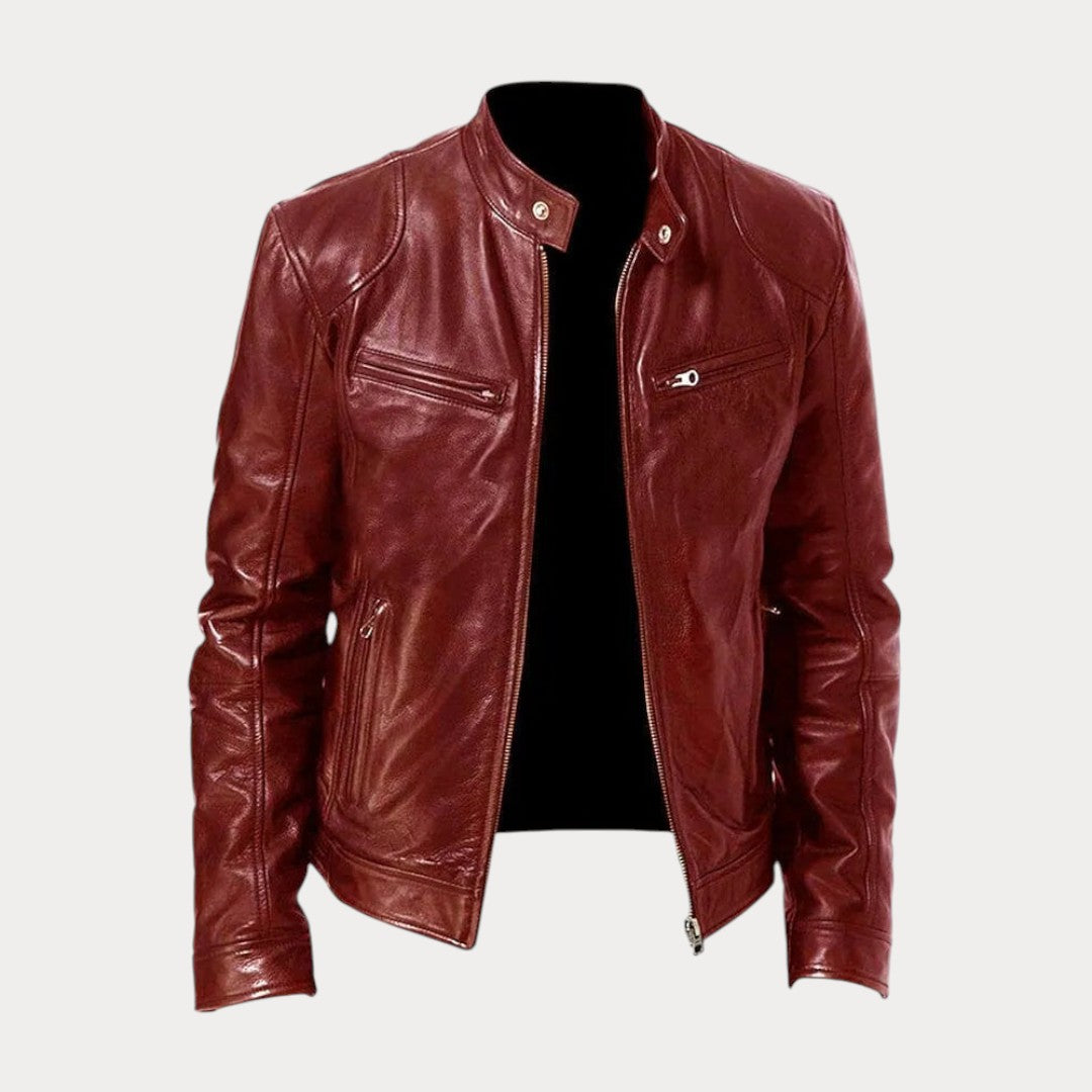 Herren Leder Jacke | Kurz