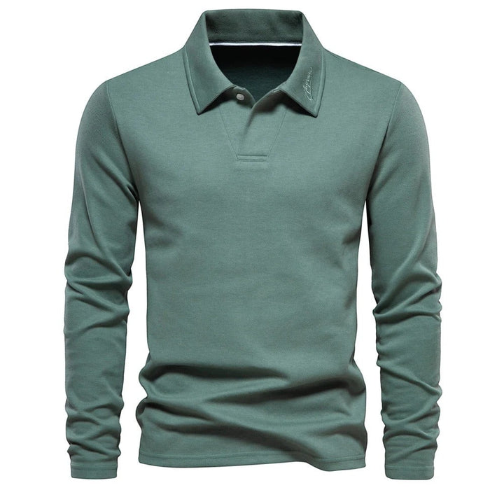 Herren Langarm Polo | Sport
