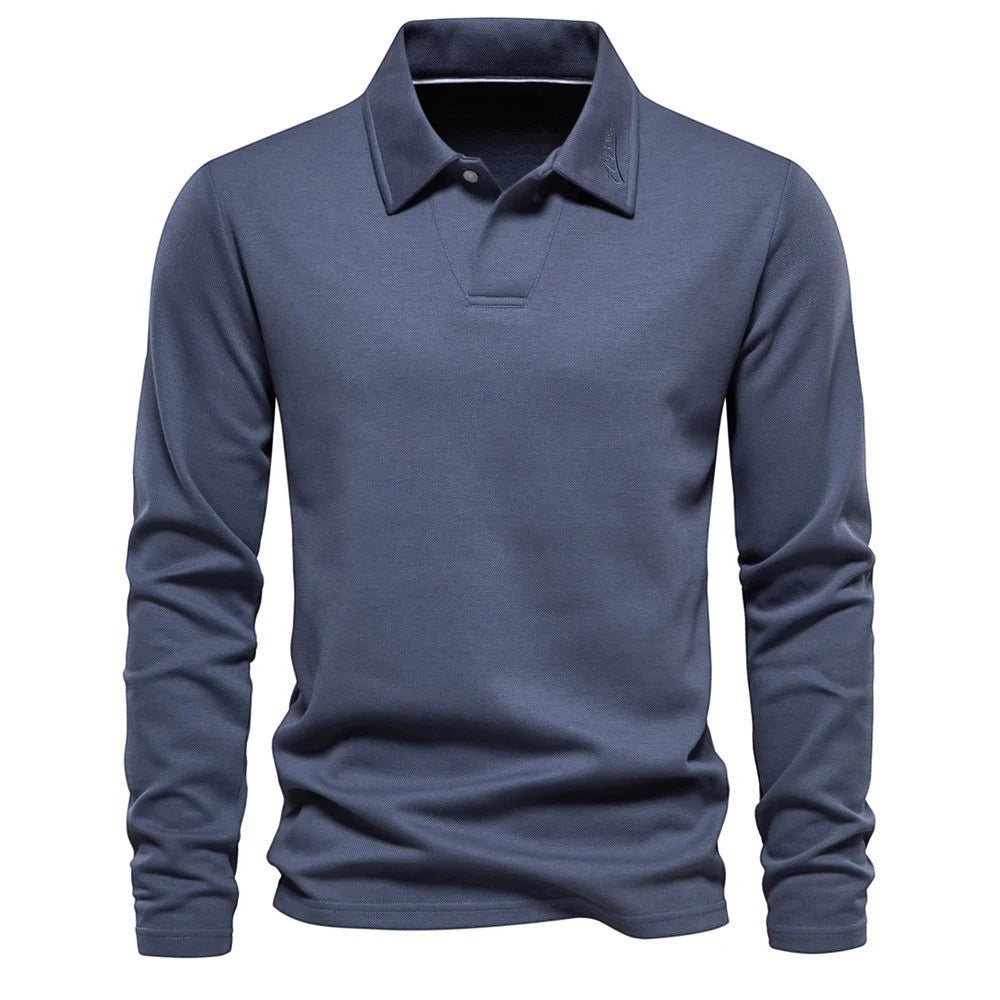 Herren Langarm Polo | Sport