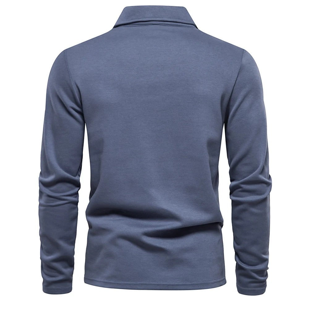 Herren Langarm Polo | Sport