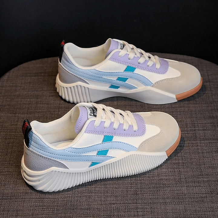 Damen Bequeme Sneaker | Beige