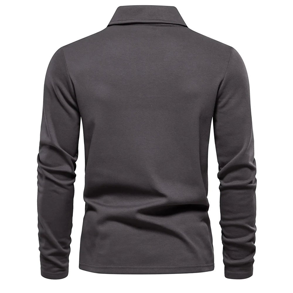 Herren Langarm Polo | Sport