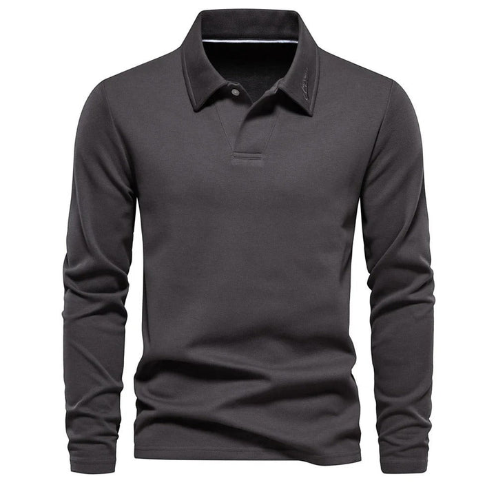Herren Langarm Polo | Sport